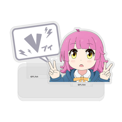 『ラブライブ!虹ヶ咲学園スクールアイドル同好会』にじよん あにめーしょん 勝利した天王寺璃奈 セリフアクリルスタンド